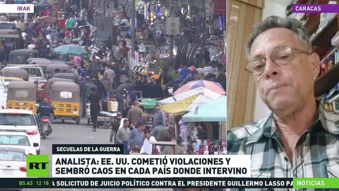 Analista: EE.UU. cometió violaciones y sembró caos en cada país donde intervino
