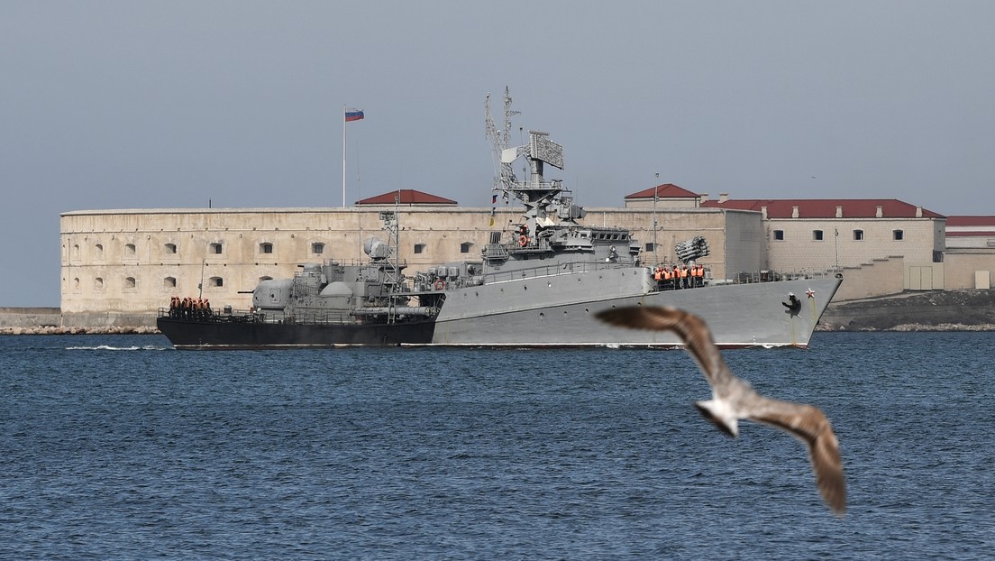 La Flota rusa repele un ataque de drones navales en Sebastopol