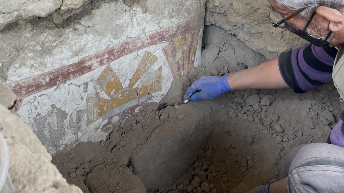Hallan en Perú 2 murales sin precedentes de 1.400 años de antigüedad de la civilización moche (FOTOS)
