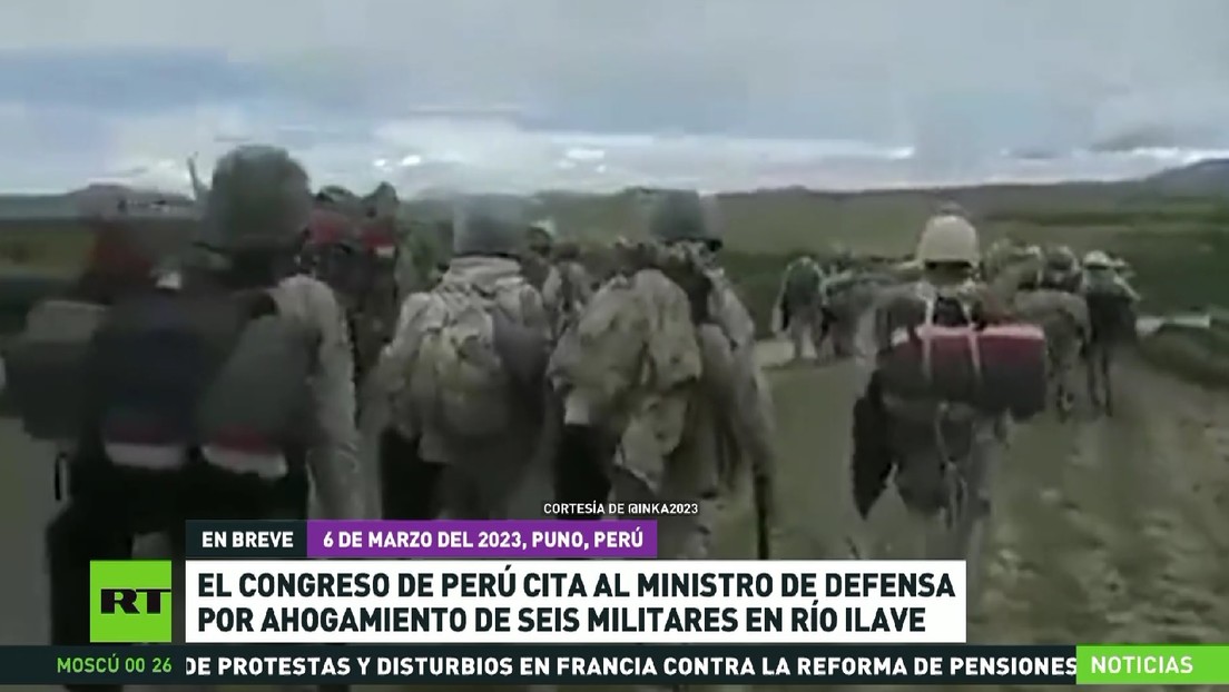 Congreso de Perú cita a comparecer al ministro de Defensa por el ahogamiento de 6 militares en el río Ilave