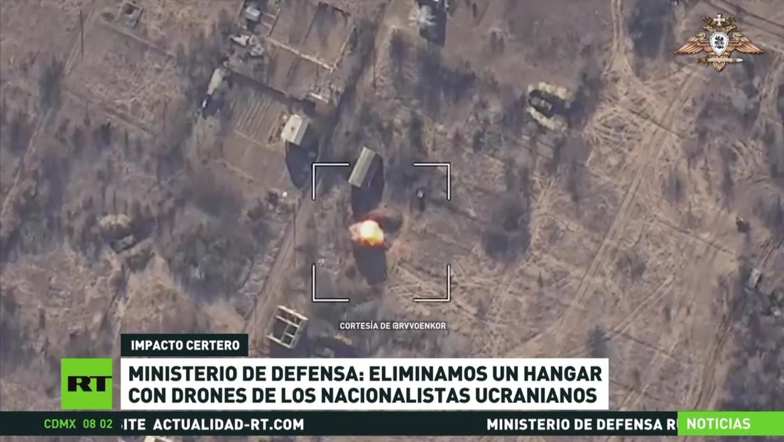 Rusia destruye un hangar con drones de los nacionalistas ucranianos