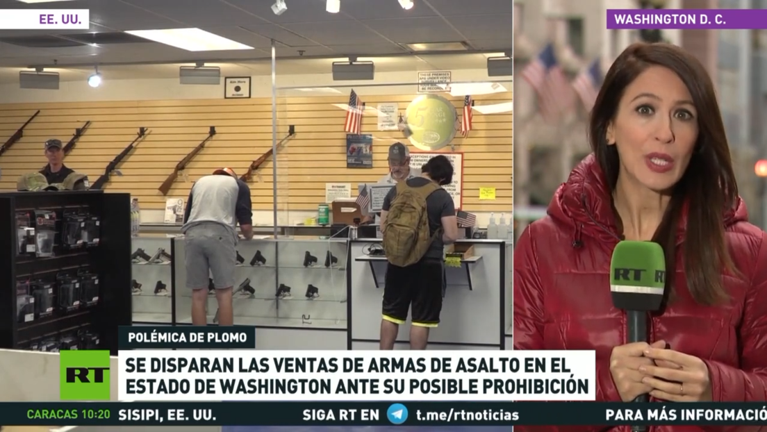 Se disparan las venta de armas de asalto en el estado de Washington ante su posible prohibición