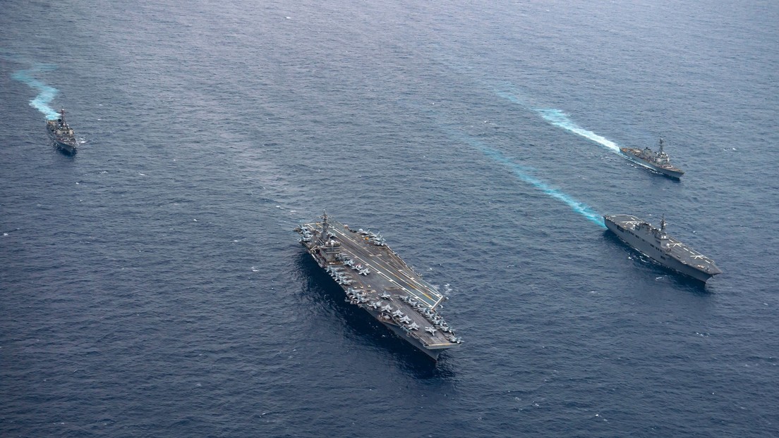 EE.UU. y Corea del Sur inician ejercicios navales en medio de lanzamientos misilísticos norcoreanos