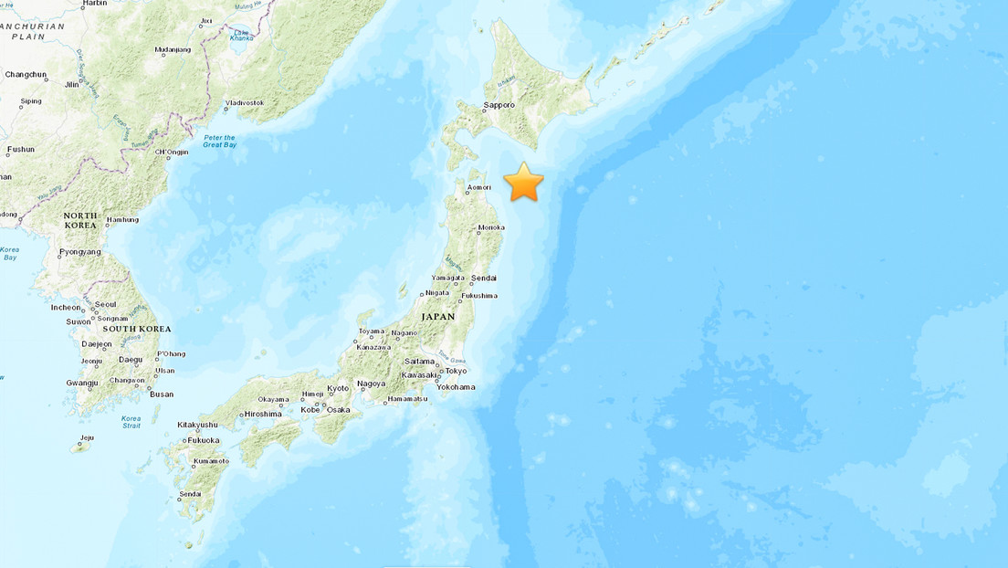 Un sismo de magnitud 6,1 se registra frente a las costas de Japón