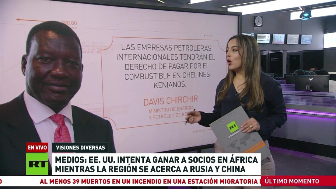 Medios: EE.UU. intenta ganar socios en África mientras la región se acerca a Rusia y China