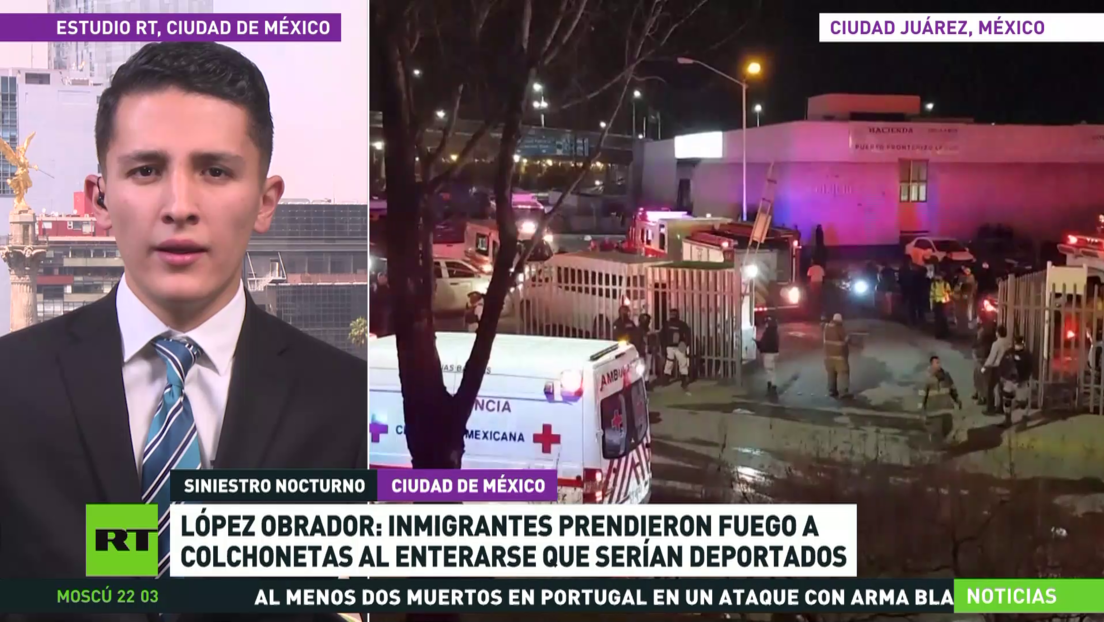 Incendio en centro migratorio en México deja al menos 39 heridos tras una revuelta de migrantes