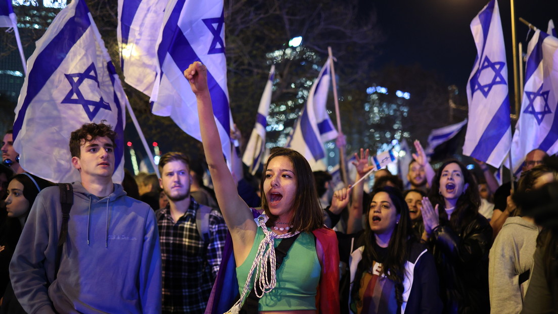 Tel Aviv vuelve a ser escenario de protestas contra la reforma al sistema judicial