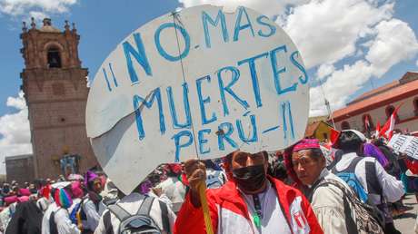 Un militar muerto y cinco desaparecidos al intentar cruzar un río en Perú en medio de las protestas