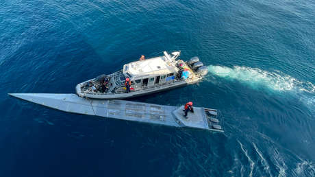 Hallan en Colombia submarino con 2,6 toneladas de cocaína que navegaba con destino a Centroamérica