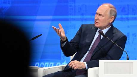 Putin sobre la 'fiabilidad' de mantener activos en el extranjero: "¿Y ahora, qué?"