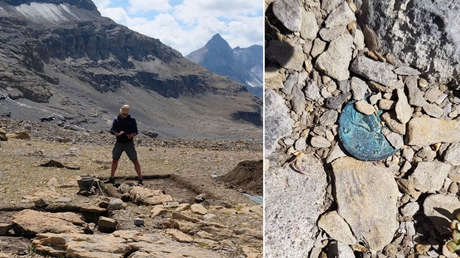 Un excursionista descubre una antigua moneda romana que devela un posible santuario en Suiza