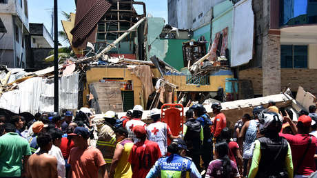 Muertos, daños y un golpe a la petrolera estatal: los estragos del sismo que sacudió Ecuador