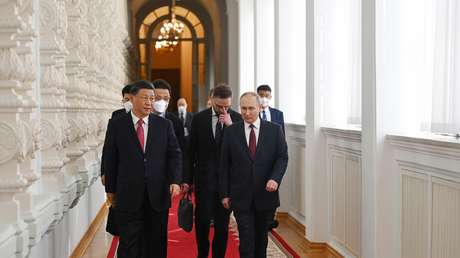 Putin: "El plan de paz de China puede tomarse como base para una solución en Ucrania cuando Occidente y Kiev estén listos"