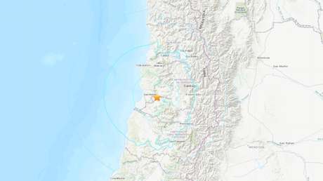 Un sismo de magnitud 5,6 sacude a la zona central de Chile