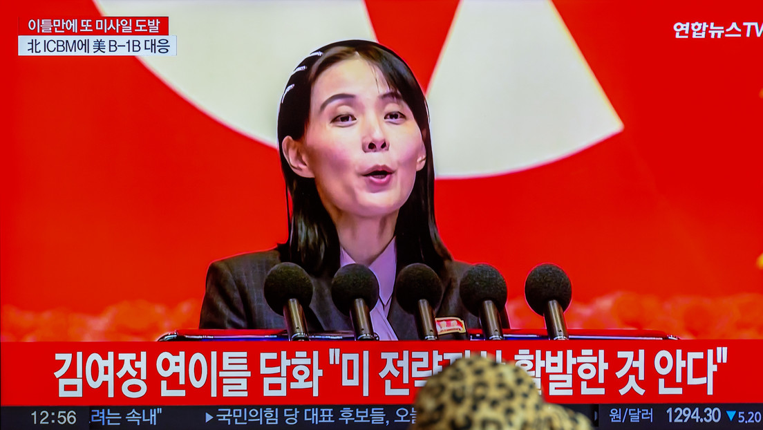 La hermana del líder norcoreano condena la "ilusión nuclear autodestructiva" de Ucrania