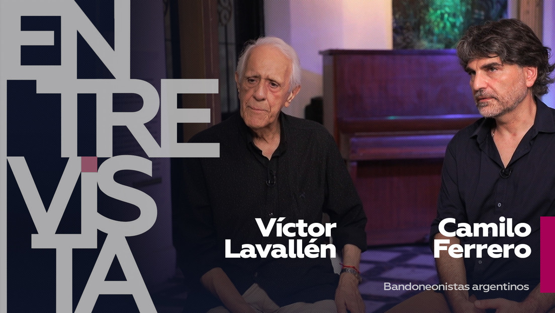 Víctor Lavallén y Camilo Ferrero, bandoneonistas argentinos: "Nadie se hace millonario tocando tango"