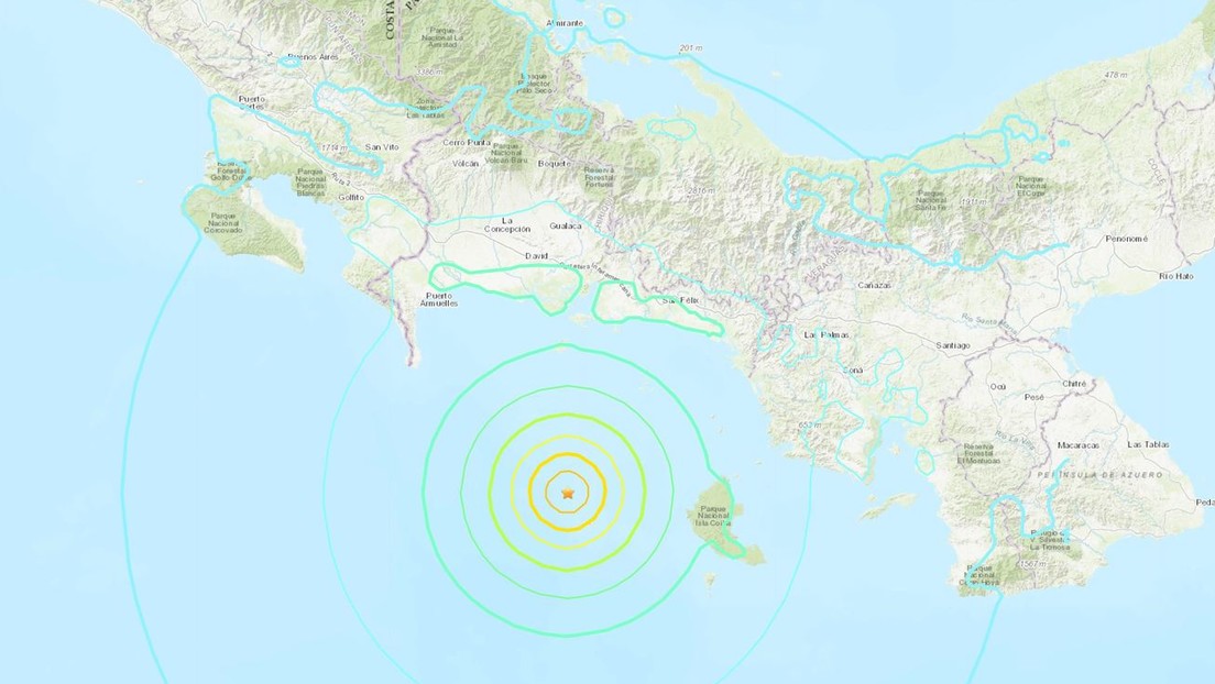 VIDEO: Se produce un sismo de magnitud 6,8 en Panamá
