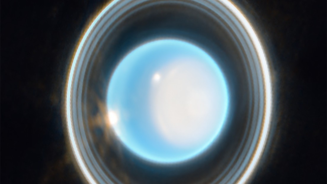 El James Webb capta una imagen increíble de los anillos de Urano
