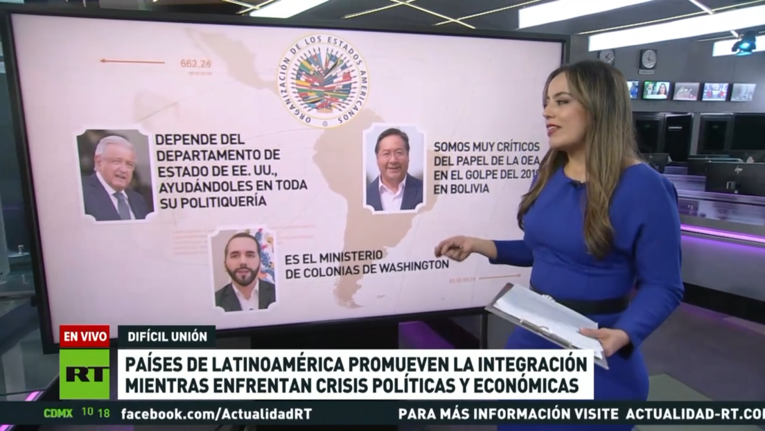 Países de Latinoamérica promueven la integración mientras enfrentan crisis políticas y económicas