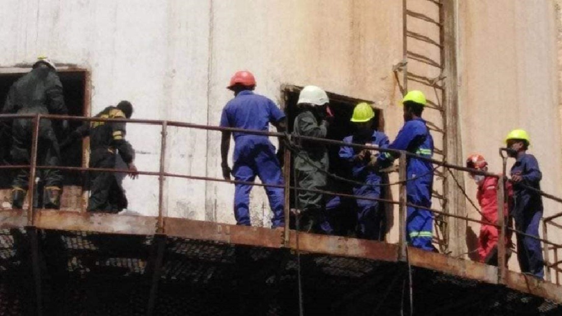 Al menos un muerto tras accidente en la chimenea de la termoeléctrica Antonio Guiteras de Cuba