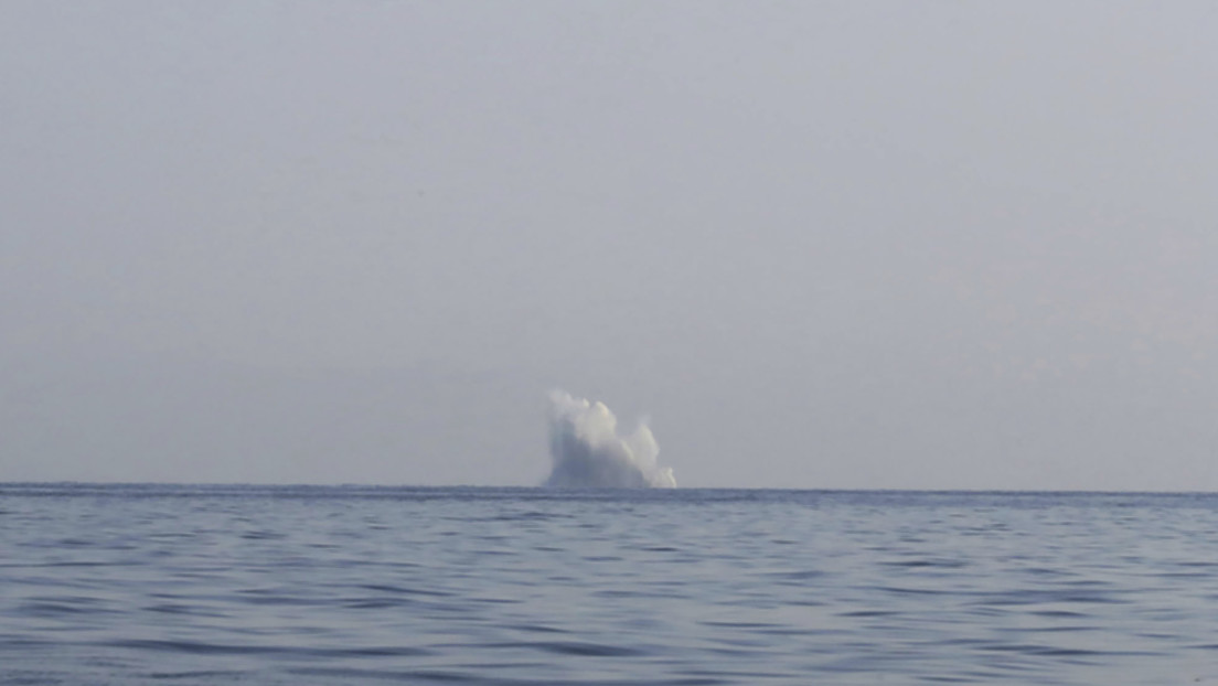 Corea del Norte prueba un dron submarino de ataque y demuestra su "capacidad mortal"