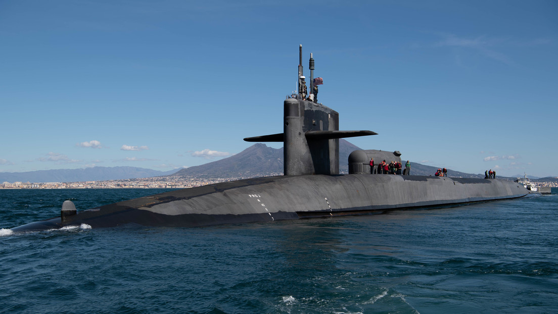 EE.UU. envía un submarino de misiles guiados a Oriente Medio