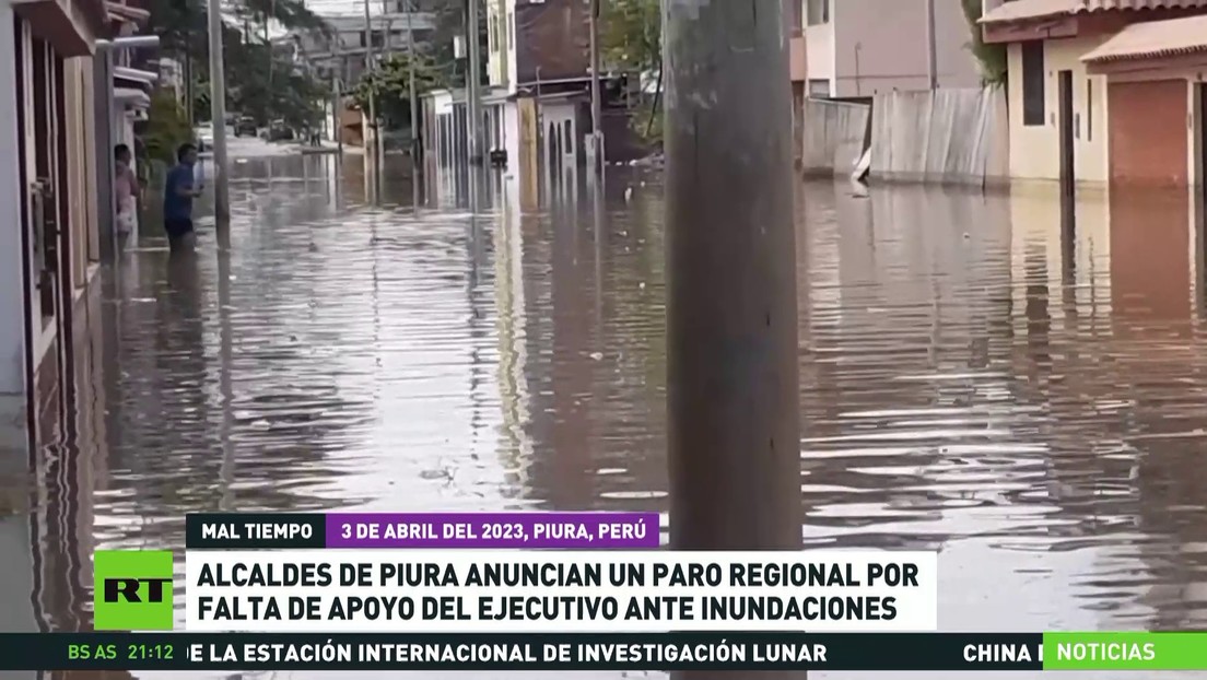 Alcaldes de Piura anuncian un paro regional por falta de apoyo del gobierno de Boluarte ante las inundaciones