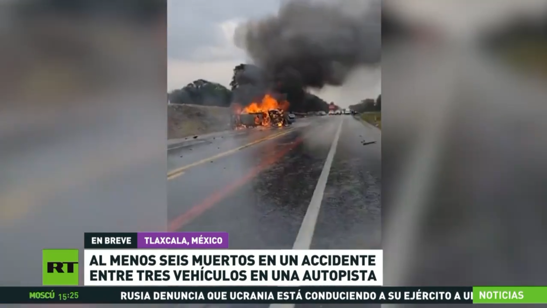 Al menos seis muertos en un accidente de tránsito en México