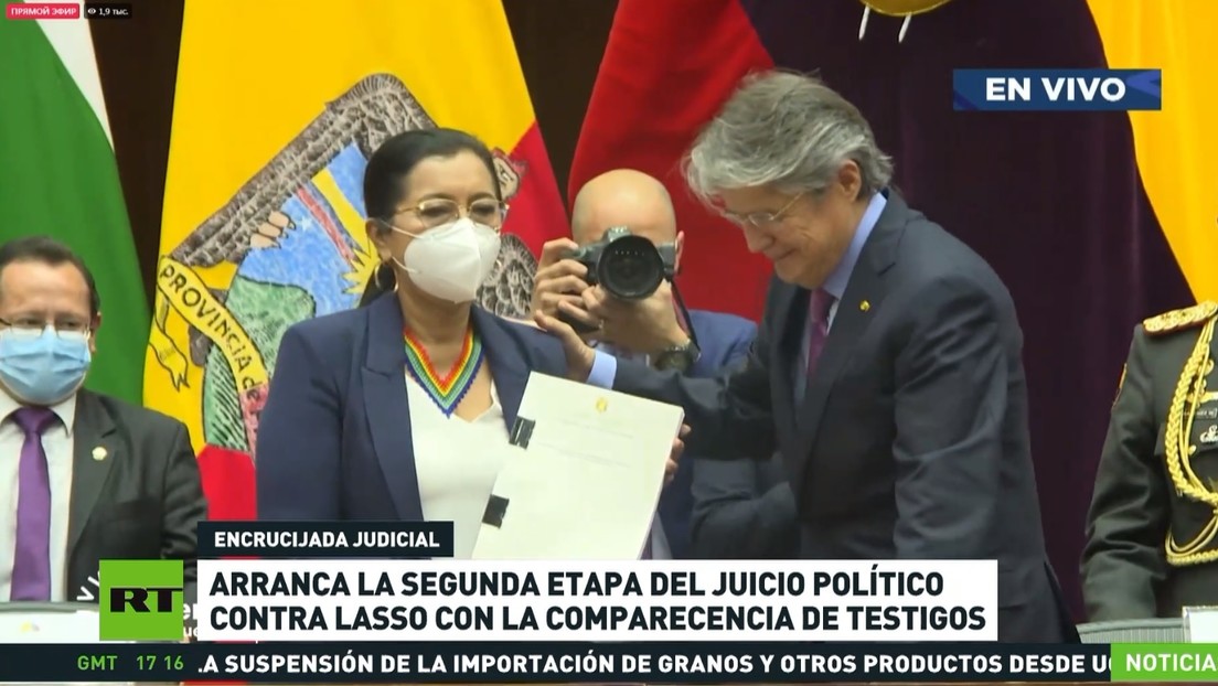 Inicia en Ecuador la segunda etapa del juicio político contra el presidente Guillermo Lasso