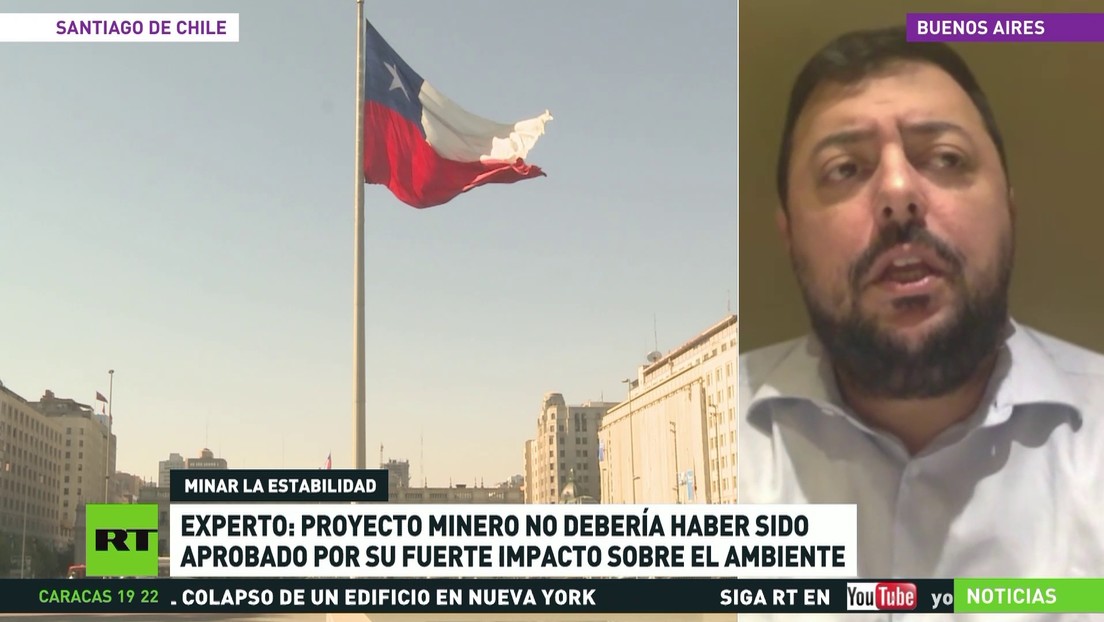 Experto: "Proyecto minero de Chile no debería haber sido aprobado por su fuerte impacto sobre el ambiente"