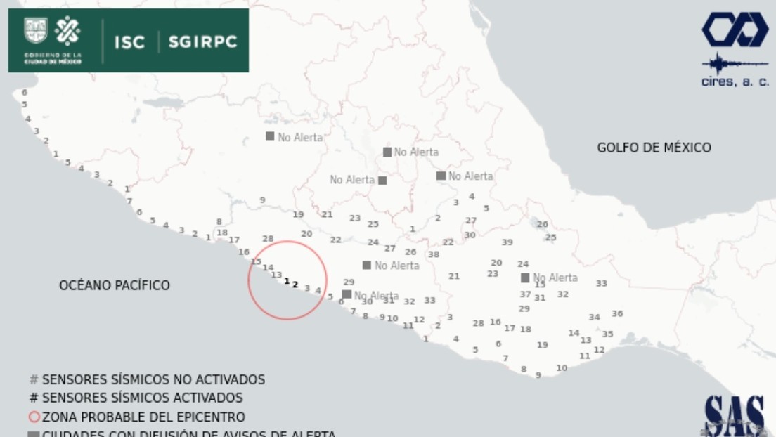 Un sismo de magnitud 5,1 se produce en México horas antes del simulacro nacional