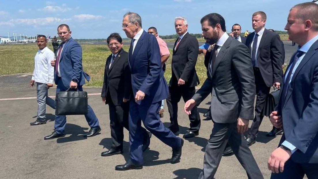 Lavrov llega a Nicaragua, el tercer destino en su gira por América Latina