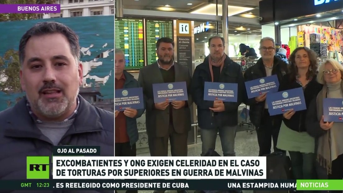 Excombatientes y unas ONG exigen celeridad en el caso de torturas por superiores en la guerra de las Malvinas