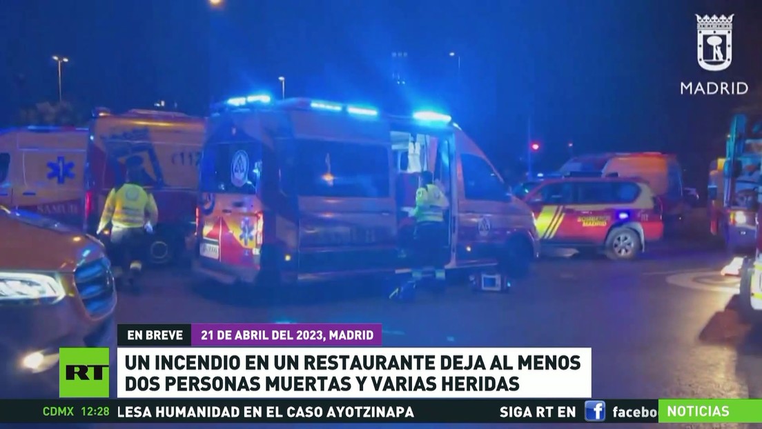 Un Incendio En Un Restaurante De Madrid Deja Al Menos Dos Muertos Y