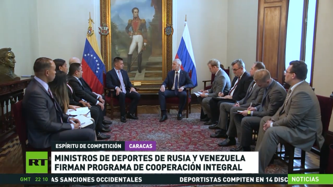 Los ministros de Deportes de Venezuela y Rusia firman un programa de cooperación integral
