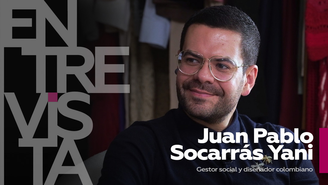Diseñador colombiano: "Para mí es más importante tejer un buen tejido social, que tejer muchas telas"