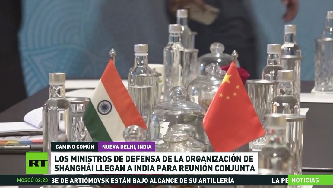 Los ministros de Defensa de la Organización de Cooperación de Shanghái llegan a la India para reunión conjunta