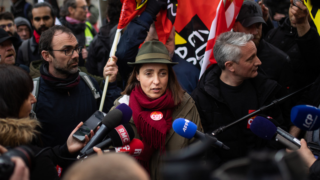 "Morir en el trabajo": franceses protestan contra la siniestralidad laboral y la reforma de pensiones