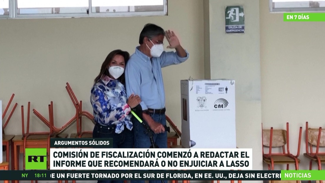 Ecuador: Comisión de Fiscalización redacta el informe que recomendará o no enjuiciar a Lasso