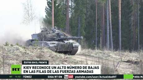 Kiev reconoce un alto número de bajas en las filas de las Fuerzas Armadas