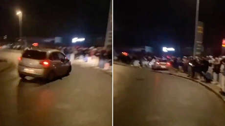 Automóvil embiste a una multitud en Francia y deja varios heridos (VIDEO)