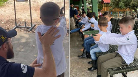 El curso de tiro para niños que indigna a Brasil en medio de la ola de violencia en las escuelas