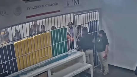 Revelan imágenes de cómo inició el trágico incendio en el centro migratorio en México