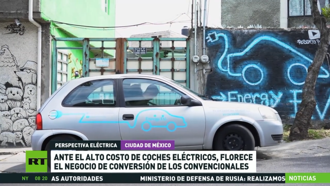 El alto costo de los coches eléctricos en México estimula el negocio de conversión de los convencionales