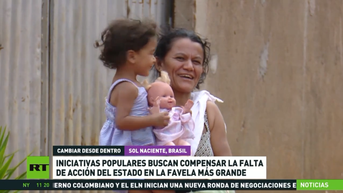 Iniciativas populares buscan compensar la falta de acción del Estado en la favela más grande en Brasil