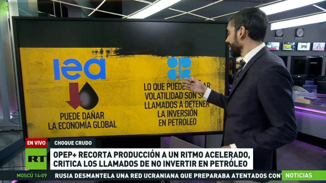 La OPEP+ recorta la producción de petróleo a un ritmo acelerado