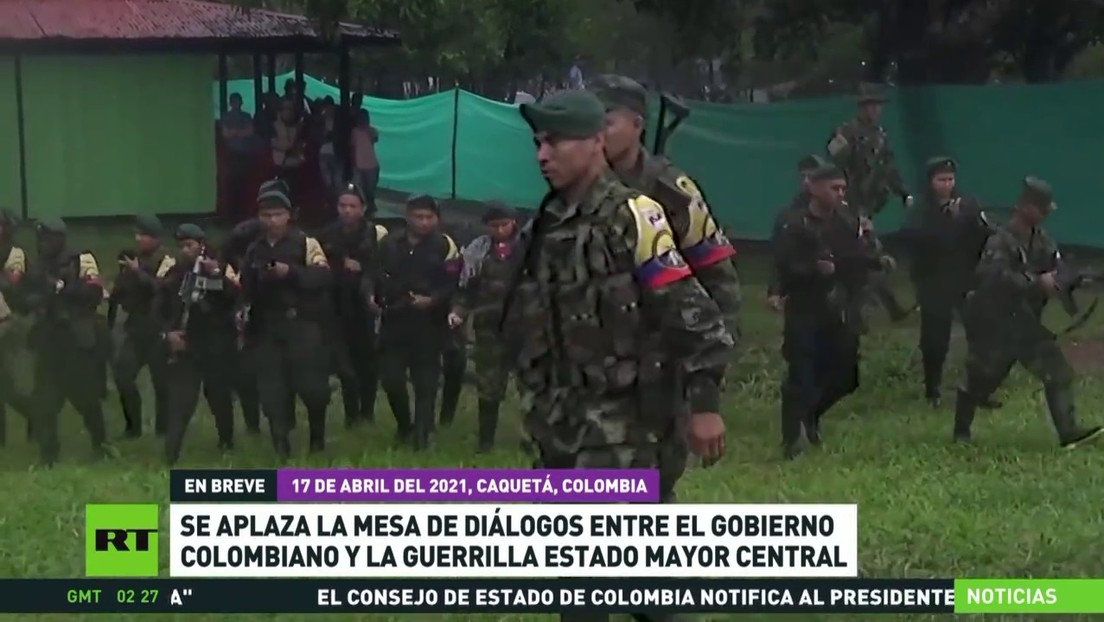 Se aplaza en Colombia la mesa de diálogo entre el Gobierno y la guerrilla Estado Mayor Central