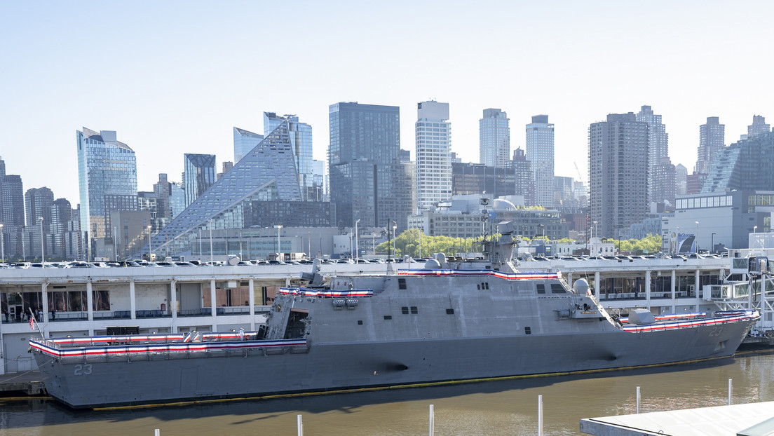 El nuevo buque de combate litoral USS Cooperstown entra en servicio (VIDEO)