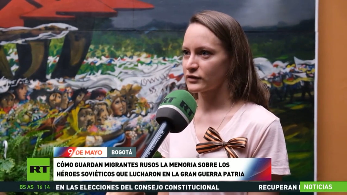 Migrantes rusos en Colombia conmemoran el Día de la Victoria