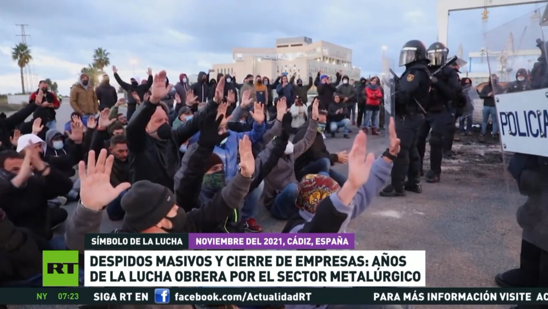Despidos masivos y cierre de empresas: años de lucha obrera por el sector metalúrgico en España